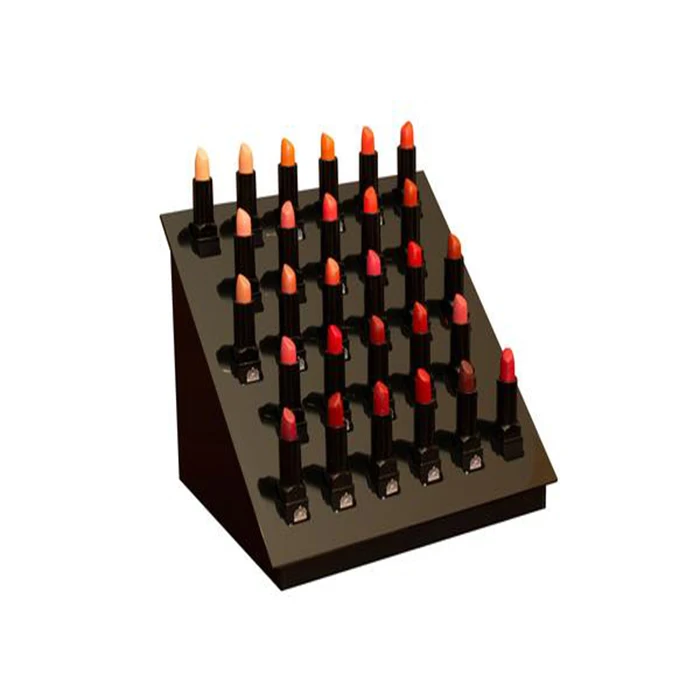 28pcs Lipgloss Rack Makeup Acrylic Lipstick Display Stand Lipbalm
