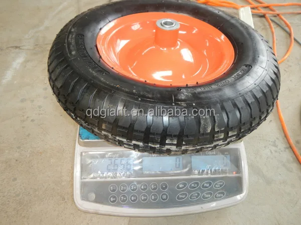 16 inch penumatic rubber wheel for wheelbarrow