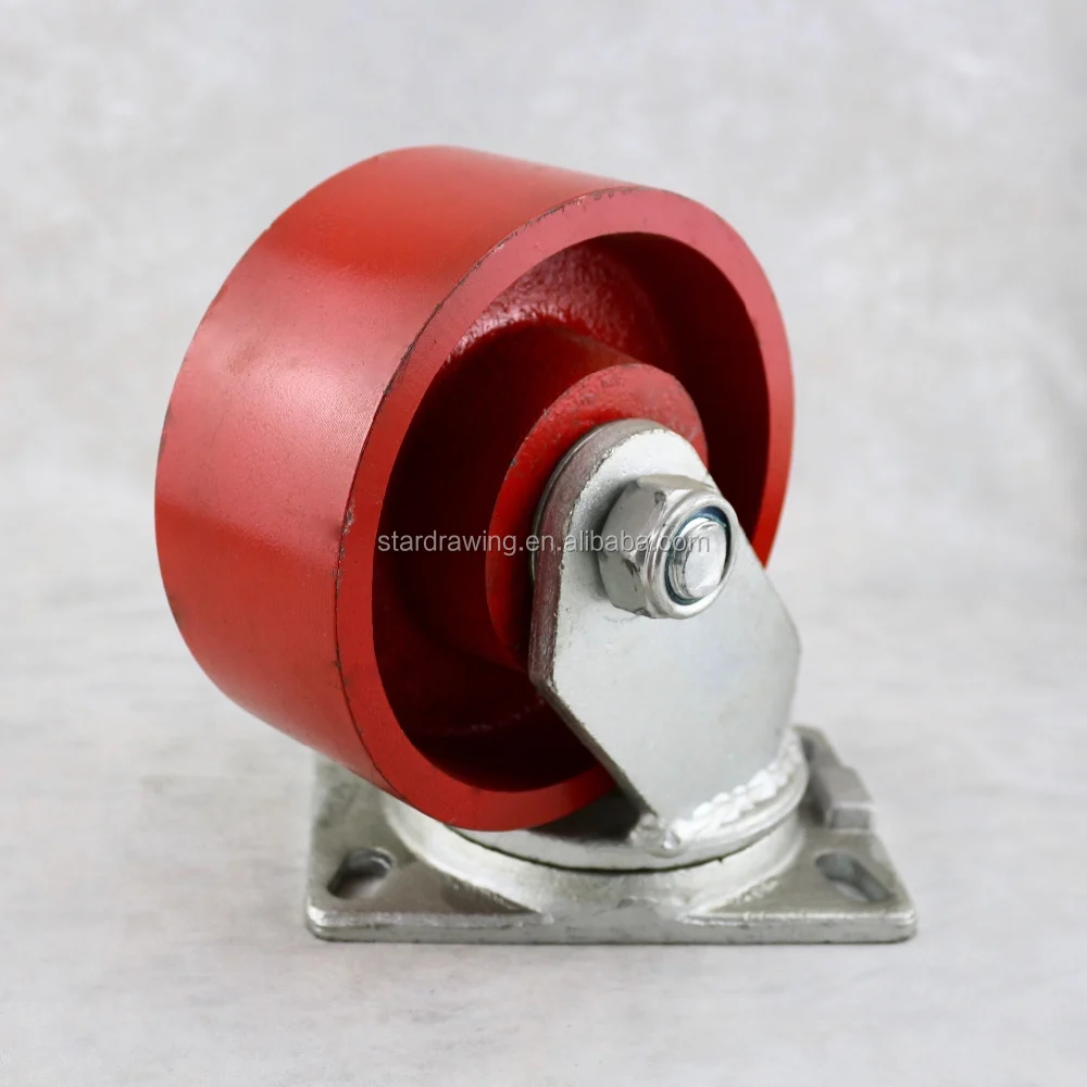 Ss 6 Inch Swivel Ductile Steel Wheel Caster,Extra Heavy Duty - Buy ...