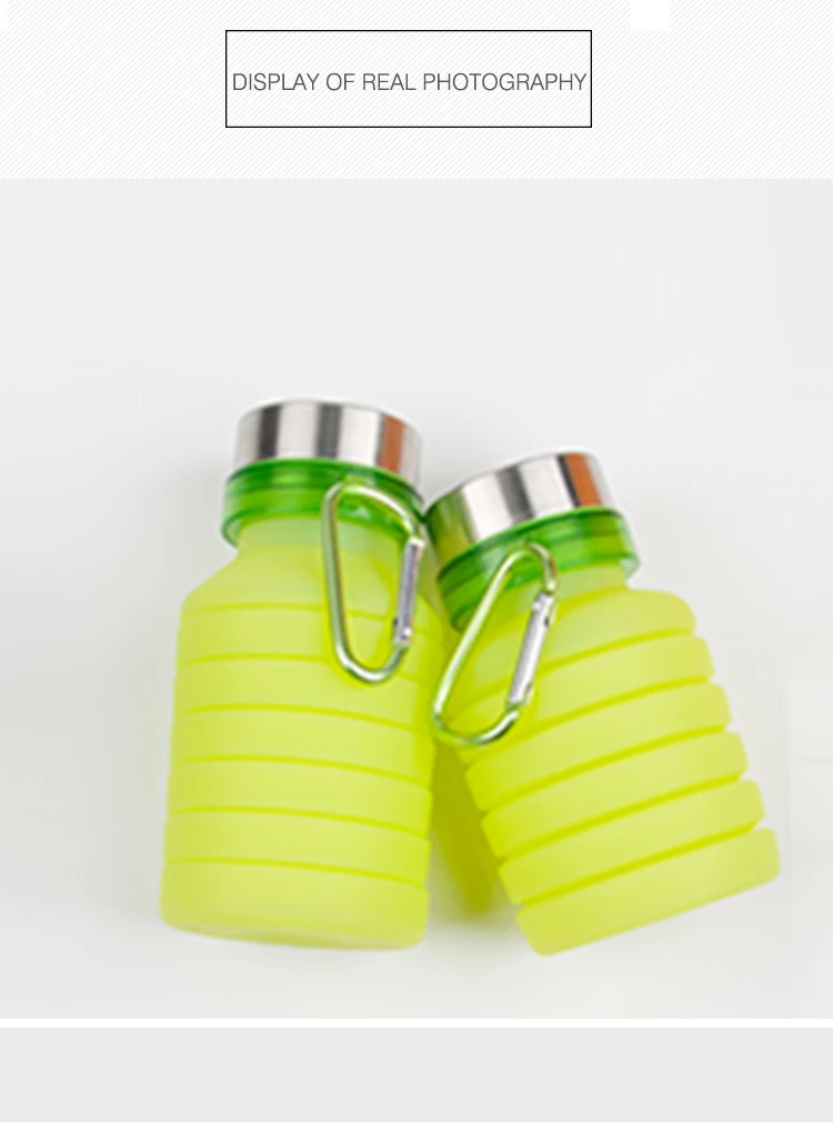 Manufacturing outdoor silicone bpa free water bottle 21