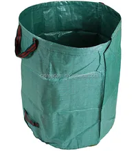 2017 Chinese factory garden waste bag with handle