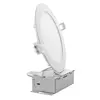 Type IC recessed dimmable slim round/square led pane light with ES ETL