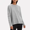 Fashion new design factory wholesale women Crew Neck beautiful plain sweater handmade woolen knitted sweater design for ladies