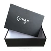 Customized print logo corrugated paper shoes box with lid