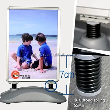 70x100cm Poster Stand With Waterbase 32mm Poster Frame Pavement Sign Buy 70x100cm Pavement Sign Poster Stand With Waterbase 32mm Poster Stand Product On Alibaba Com