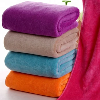 purple bath towels