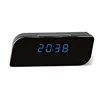 Support motion detection video recording alarm manual mini multi-function table clock hidden camera