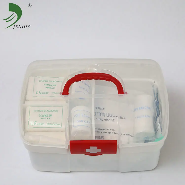 Clear Plastic Pp Material Transparent First Aid Box/kit Buy Hearing