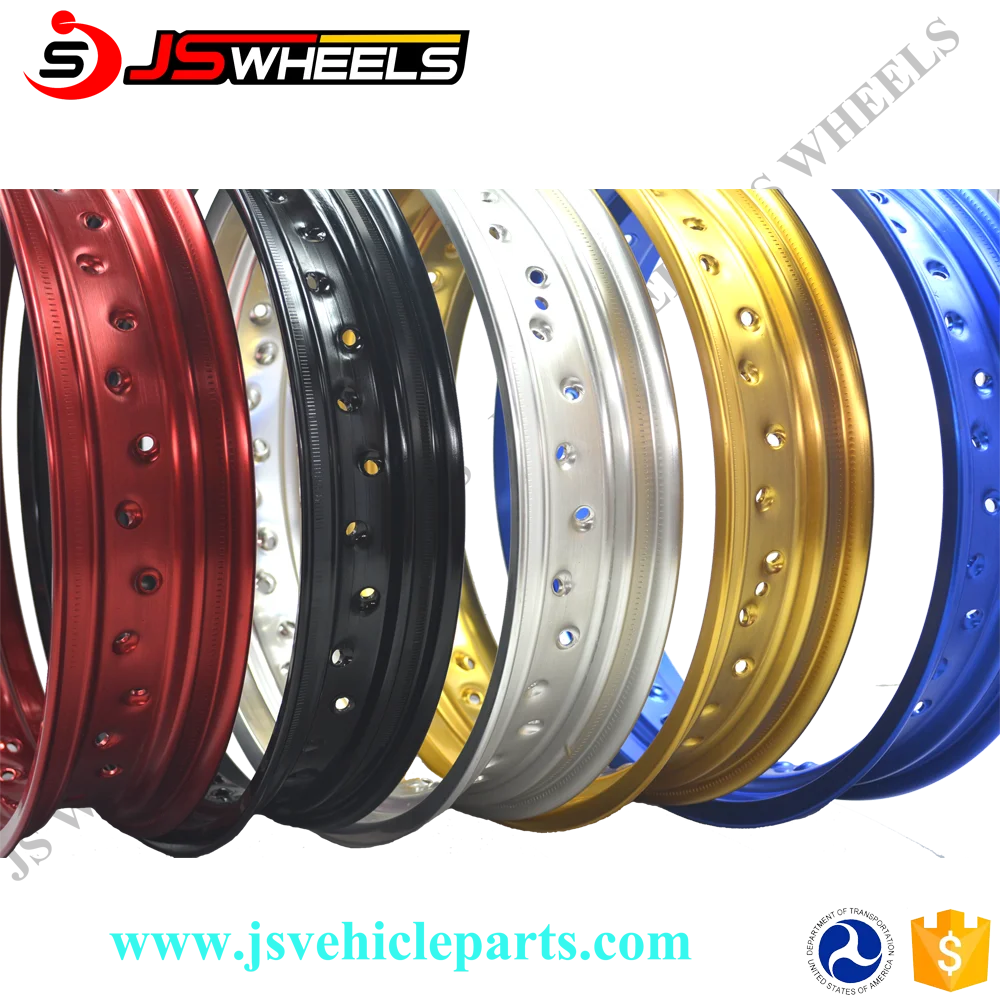 colored bike rims