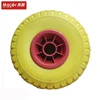 10 inch solid pu tire eva foam wheels