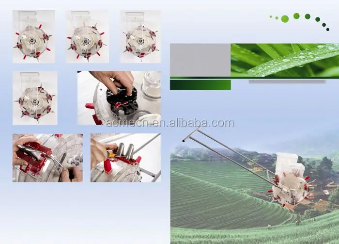 Top selling push corn seeder corn maize Single row Hands Pushing Manual Corn Seeder