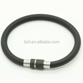 Rubber Magnetic Sports Bracelets Men S Bangle With Custom Size Rubber Magnetic Sports Bracelets Men S Bangle With Custom Size