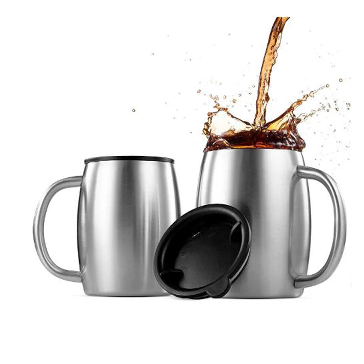 500ml Blank Metal Custom Coffee Mugs Buy Custom Coffee Mugs,Metal Cup