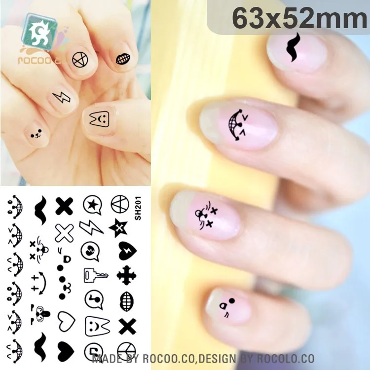 mini nail stickers