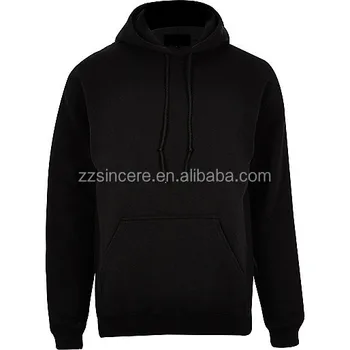 hoodie with no front pocket