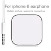 New 3.5mm audio earphone for iphone 4/5/6/6plus/7 headset Aux adapter