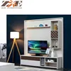 FoShan factory new model tv stand wooden corner tv stand