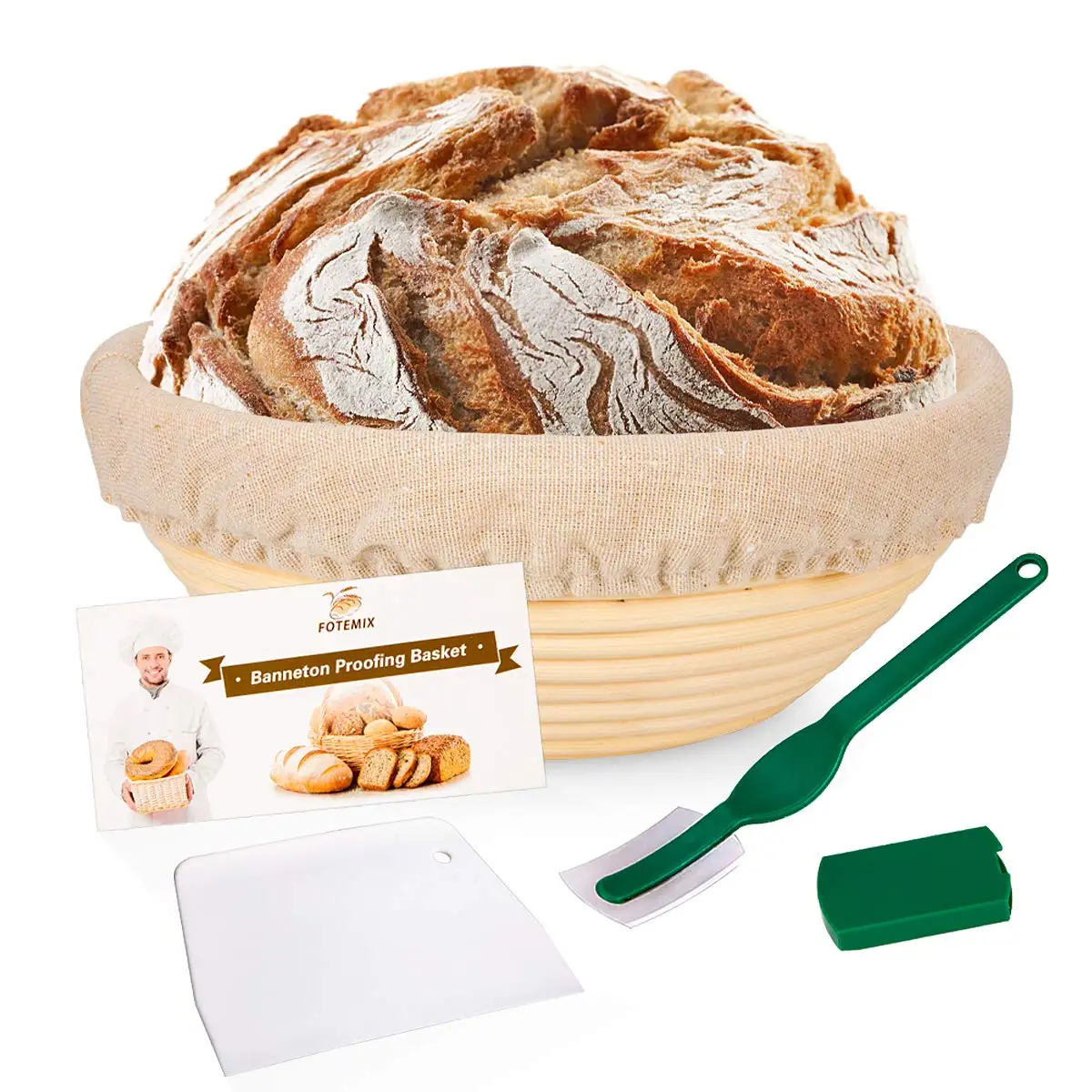 9 Inch Bread Proofing Basket Baking Bread Making Proofing