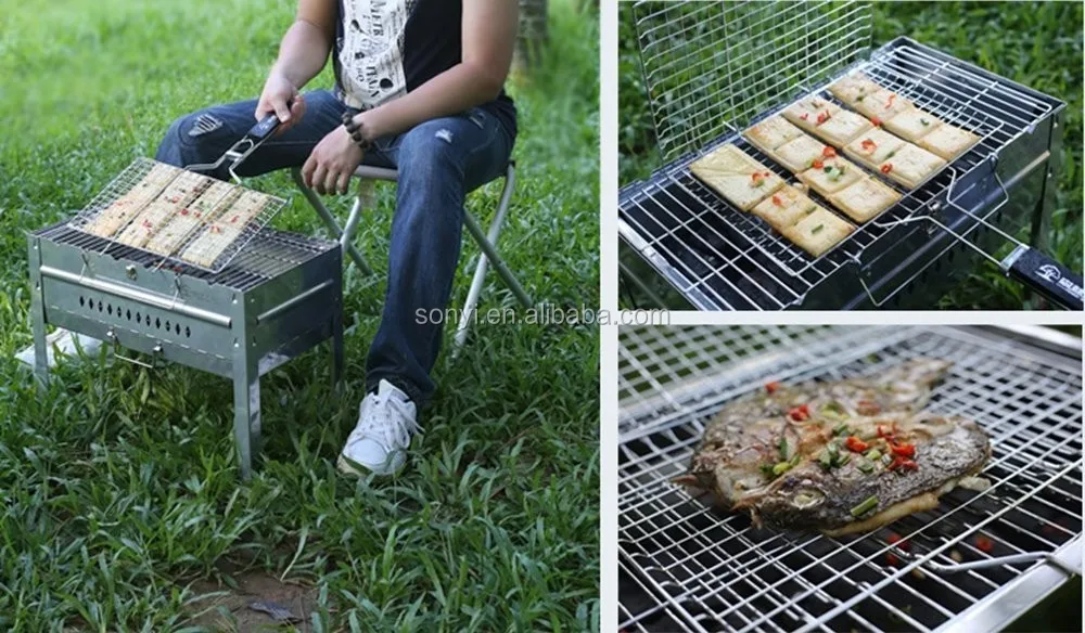 Professional Bbq Accessories Manufacture Charcoal Grill Stainless Steel