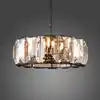 American loft Square K9 Crystal LED Chandelier pendant Lamp for project