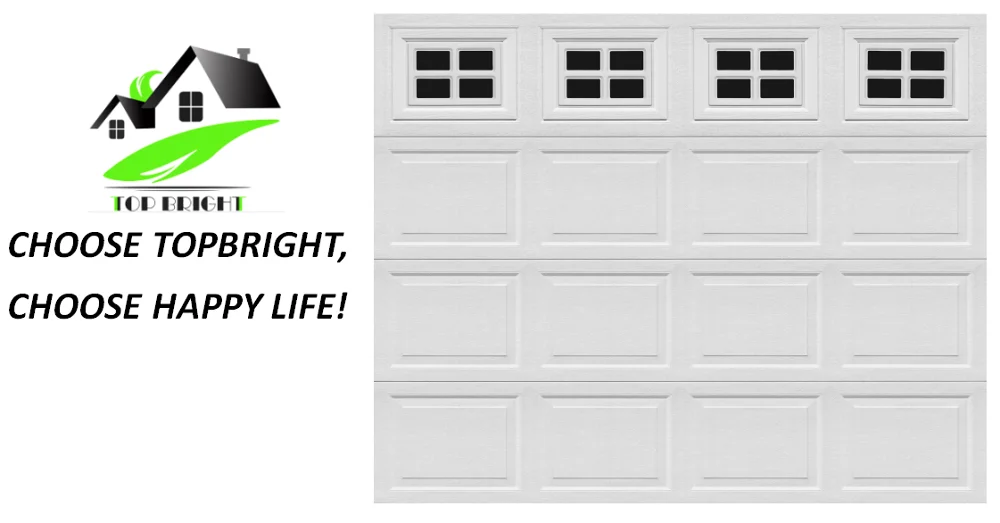 Top Quality Modern Design Automatic Garage Doors With Single Panel