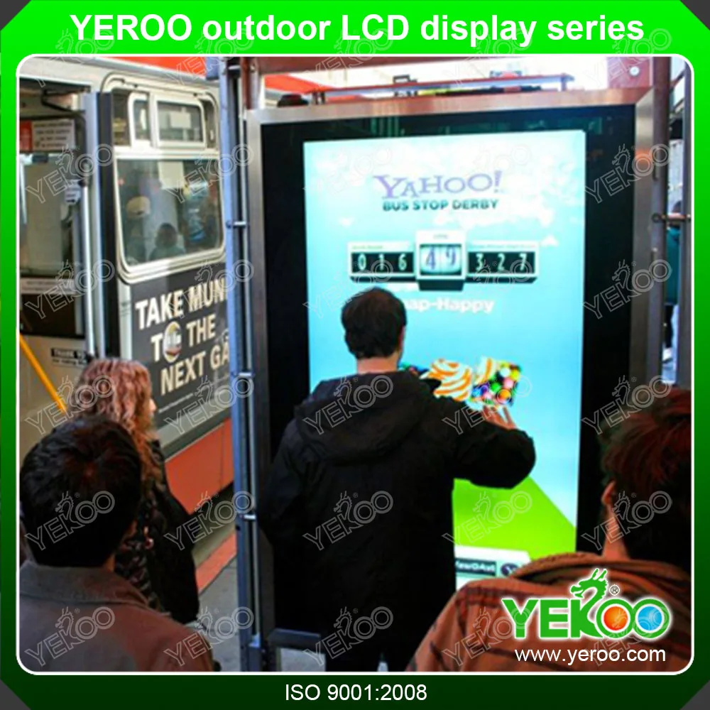 product-YEROO-Outdoor 65 Inch Digital Signage Totem Touch Screen Kiosk LCD display-img-1
