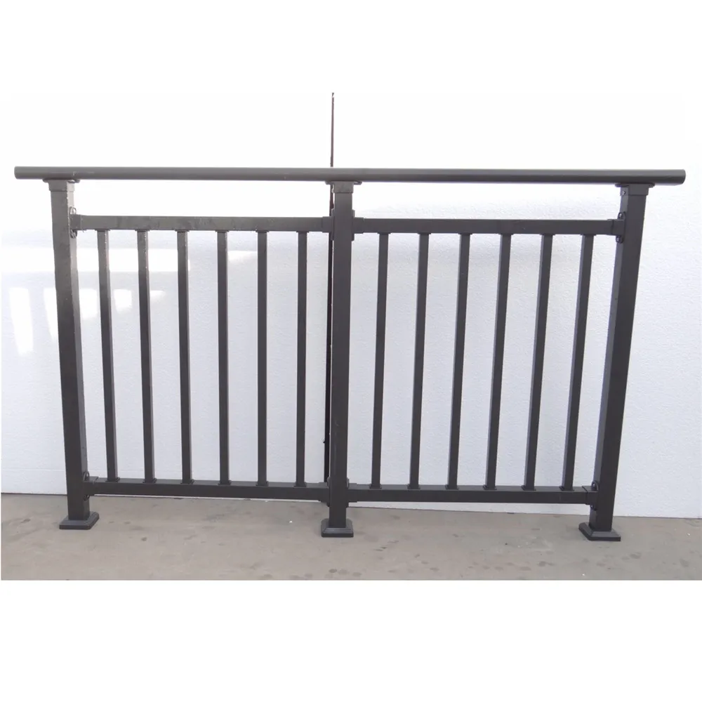 Residential Chrome Finish Parapet Wall Railings - Modern House