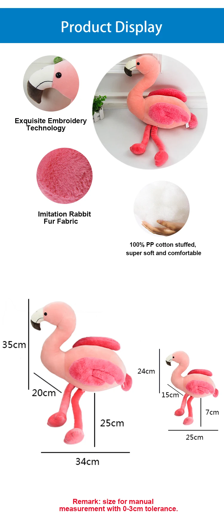 人気のピンクフラミンゴ鳥ぬいぐるみのおもちゃとベッドの装飾 Buy ピンクフラミンゴ フラミンゴぬいぐるみ ピンクフラミンゴおもちゃ Product On Alibaba Com