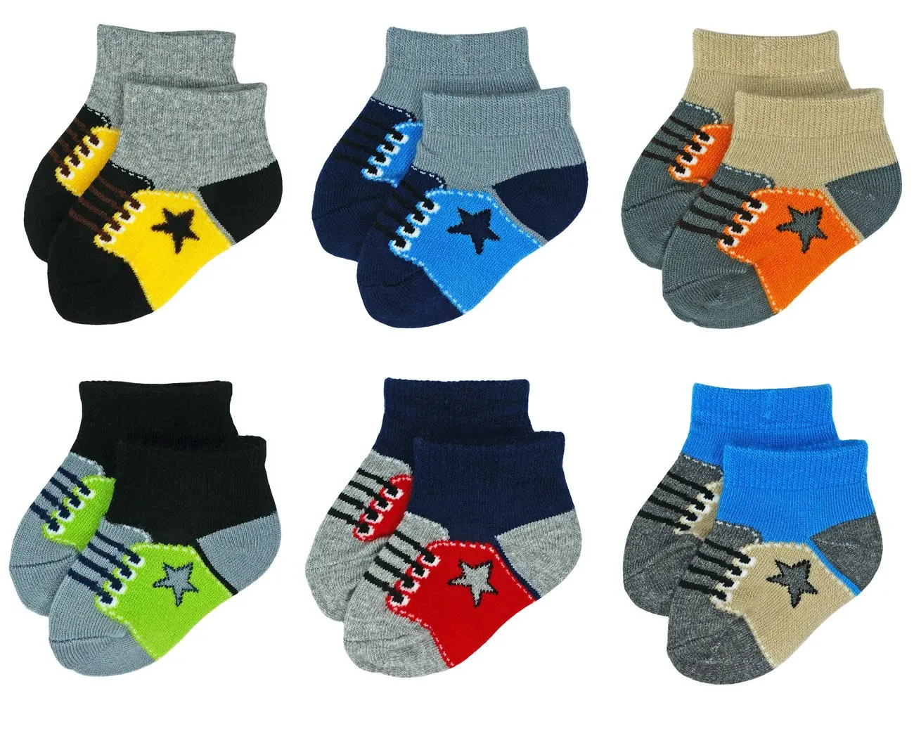 baby boy sneaker socks
