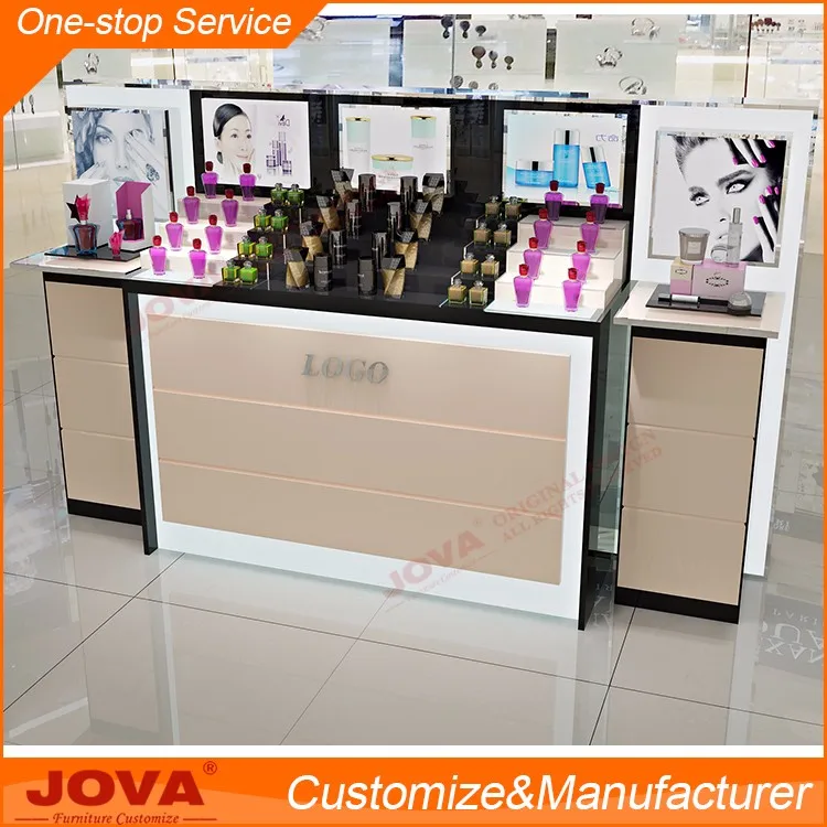 Customize Wooden Acrylic Cosmetic Makeup Display Floor Stand Buy