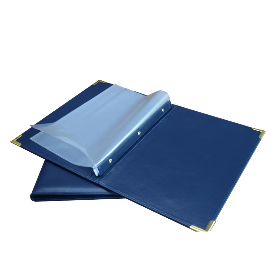 A4 A5 Pu/pvc/leather Menu Folder,Cookbook,Multi-function Docunments ...