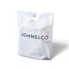 Biodegradable High/Low Density Polyethylene Custom Die Cut Punch Hole Handle Plastic Package Bag