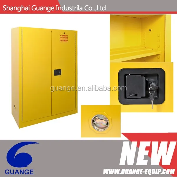 Safety Fireproof Flammable Chemicals Storage Cabinet Used In Lab