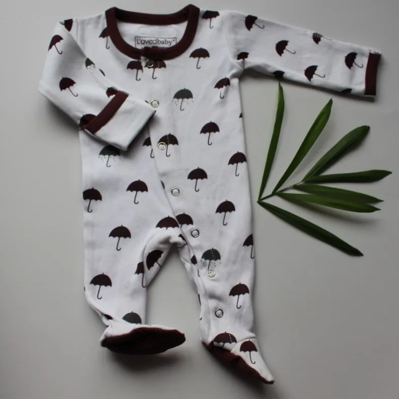 bamboo baby sleepsuit