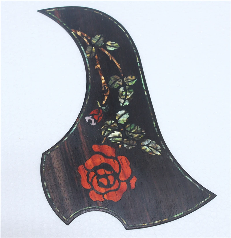 Rosewood Guitar Pickguard,Acoustic Guitar Pickguars,Abalone,Mother Of Pear Inlay Buy Guitar