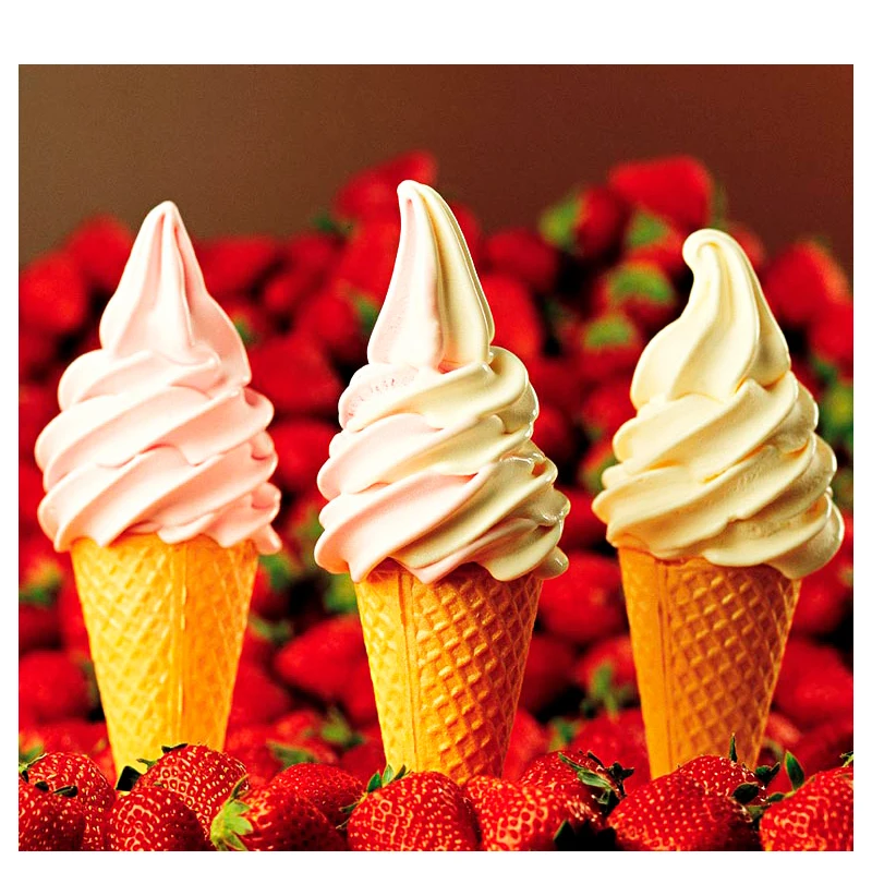 portable new design table top commercial soft ice cream machine