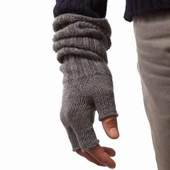 knitting pattern for mens fingerless mittens