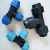 Plastic pipe fitting PP PE compression fitting Elbow coupling