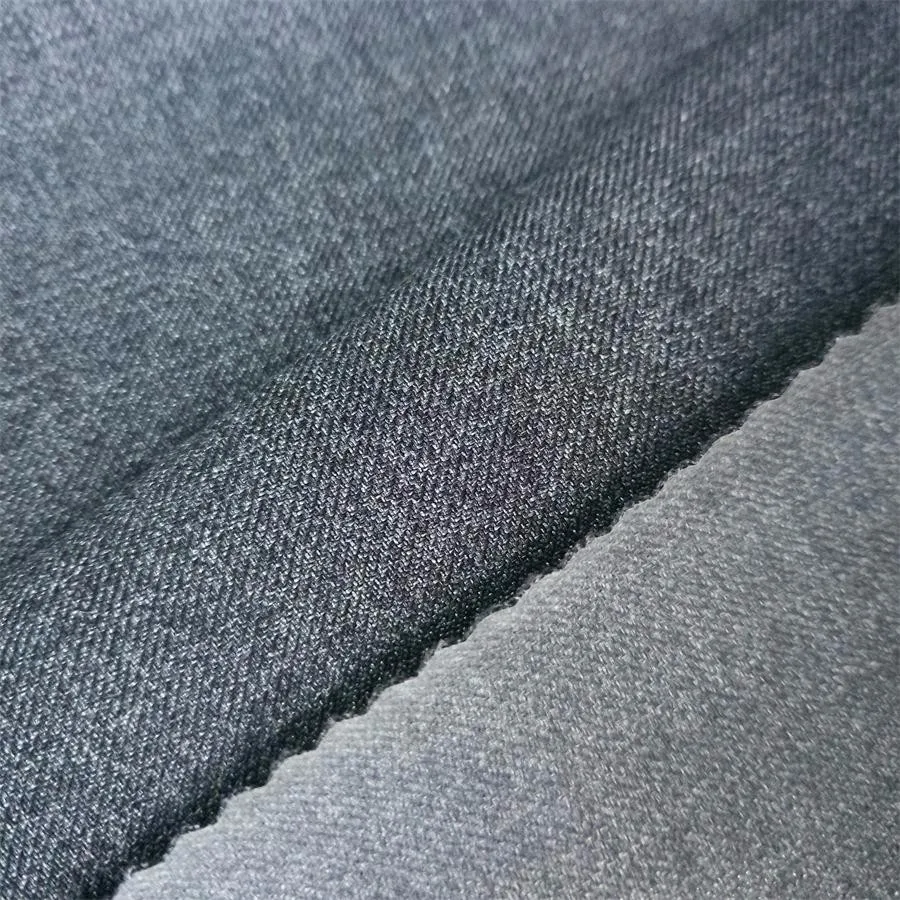 Poly Twill Gabardine Uniform Pant Fabric With Dyed/ Melanged Designs ...