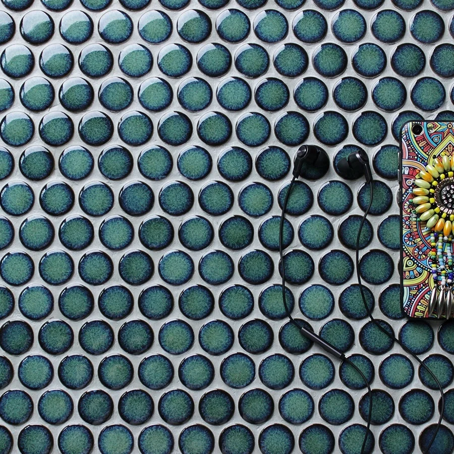 European Antique 28mm Glossy Glazed Kitchen Bathroom Backsplash Glazed Kitchen Bathroom Backsplash