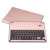 High quality Extra Slim PU Leather wireless Keyboard for ipad pro 10.5