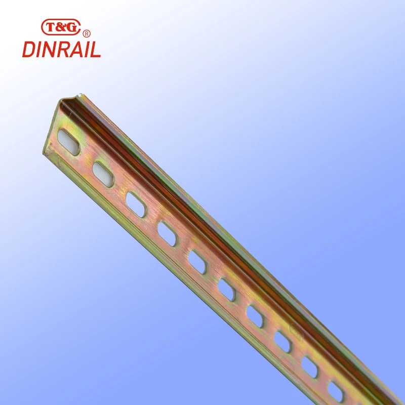 Rail Small Format Panel DIN Standard Light Rail Guide Rail Mounting Accessories-Cold Rolled ...