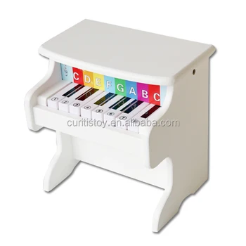 Pequeños Oud Madera Blanco 18 Musical Regalo Los Niños A De Clave Pulido Cumpleaños Granel Instrumento Piano Juguetes 54jLAq3R