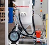 sand blasting machine/shot blasting pot