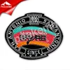 Wholesale Custom Patches Sport Team Spurs Logo Back Glue for Garment Embroidery Patch