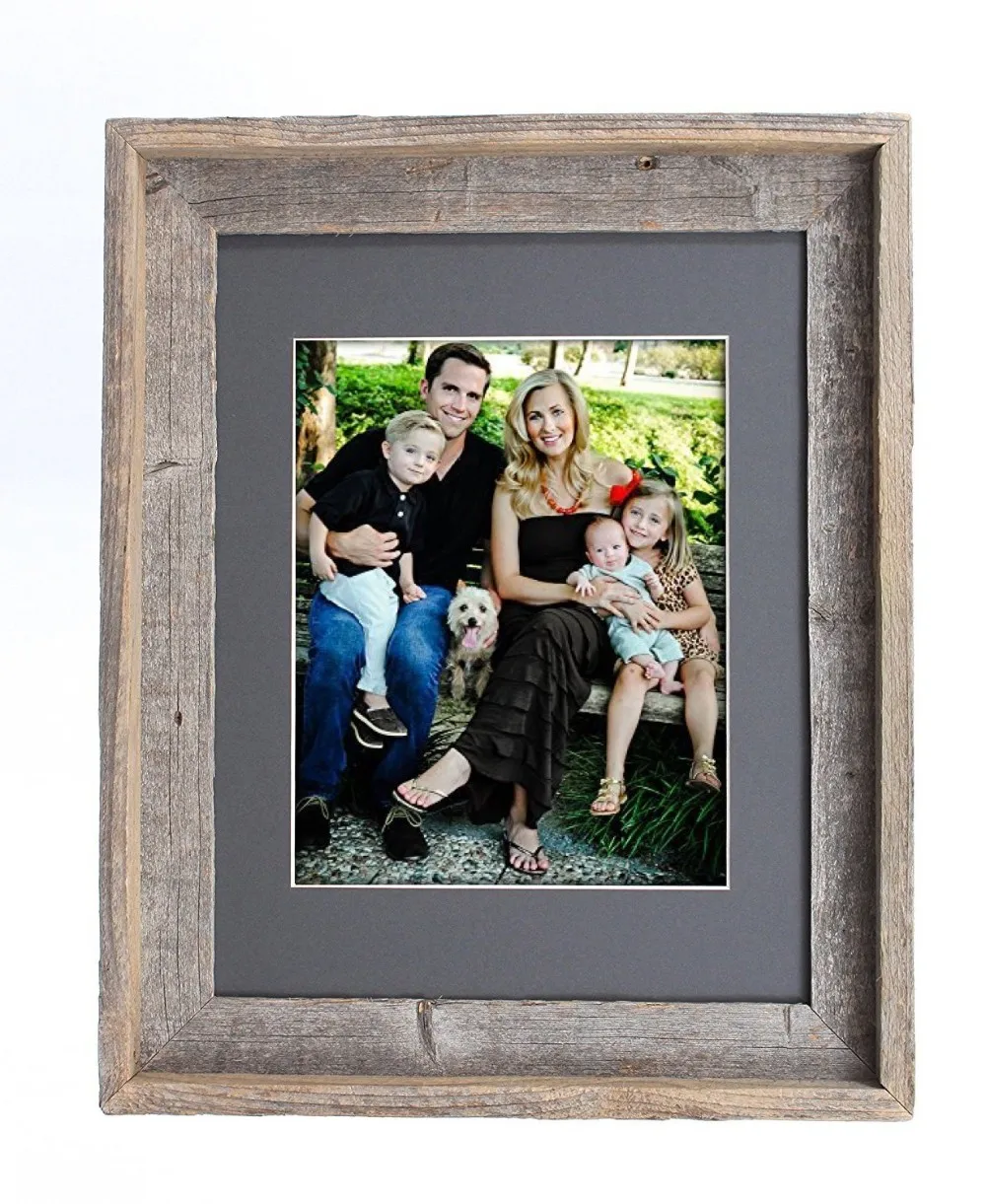 11x14 Inch Rustic Large Signature Wooden Picture Frame Matted For 8x10   HTB1lE95SSzqK1RjSZFLq6An2XXak 