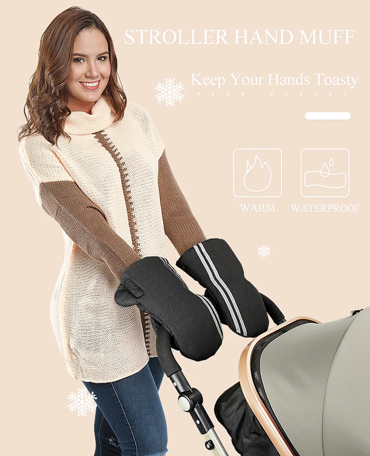 Oem Best Waterproof Winter Warm Baby Stroller Buggy Gloves Buy Buggy