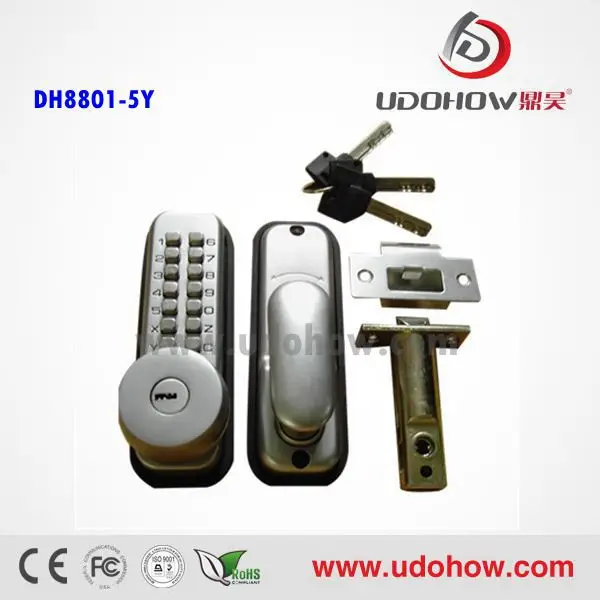 Pin Code Mechanical Door Lock Mechanism With Single Latch Dh8801 Buy