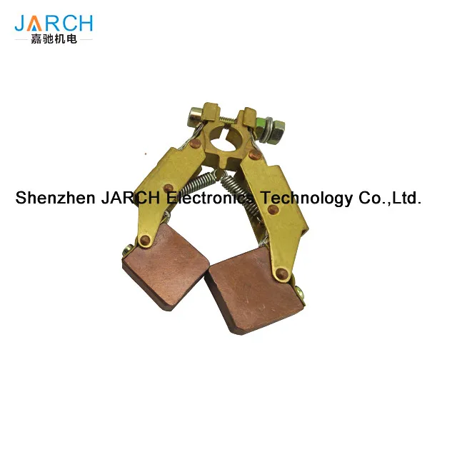 7*20*21mm Motor Copper Carbon Brush Holder for Slip Ring