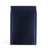wholesale promotion aluminium foil metallic matt blue poly bubble mailer envelope plastic packaging shipping bag
